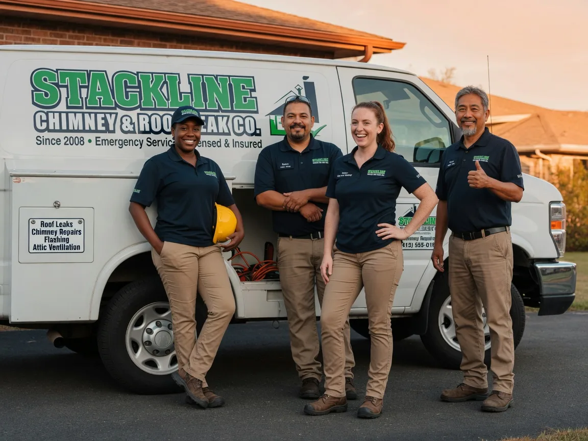 Chimney flashing repair company in Harvey, ND